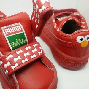 Puma Sesame Street Basket Elmo Mono V Kids sneaker